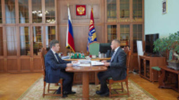 Станислав Воскресенский обсудил с руководителем компании «Т Плюс» вопросы подготовки систем теплоснабжения к зиме