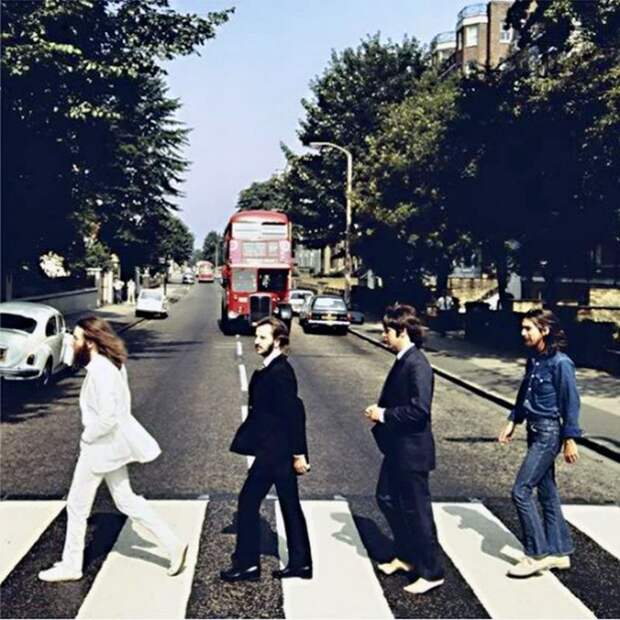 abbey road099 Кадры с фотосессии The Beatles для обложки к альбому Abbey Road