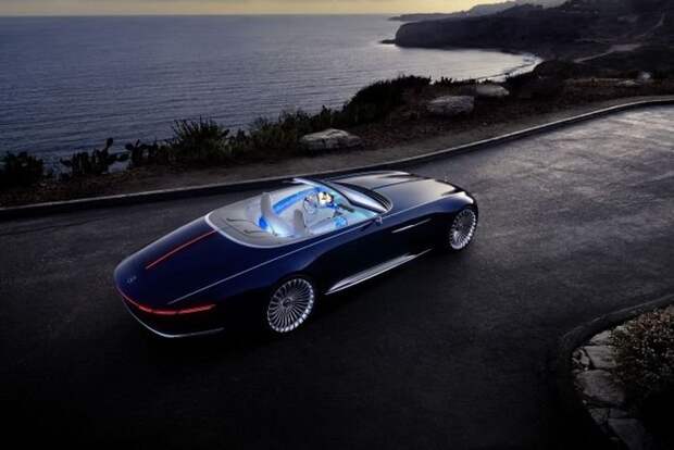 Daimler представил концептуальный кабриолет Vision Mercedes-Maybach 6