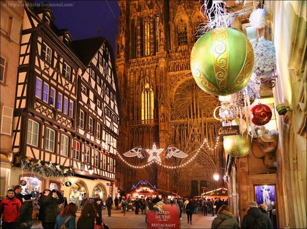 Strasbourg28 Как выглядит Столица Рождества