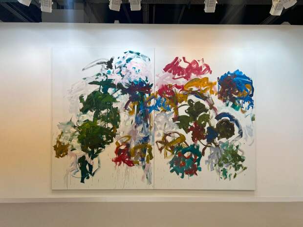 Joan Mitchell. Sunflowers. 1986. $20 млн. David Zwirner