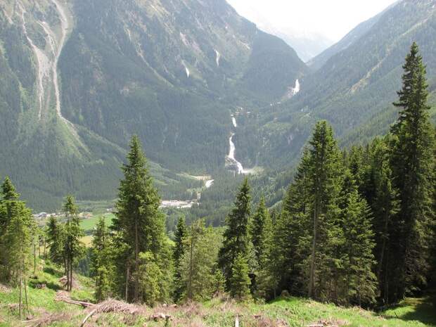 Криммльский водопад (Krimml Falls) cамый высокий в европе