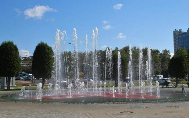 Сегодня в Рязани включат еще один фонтан