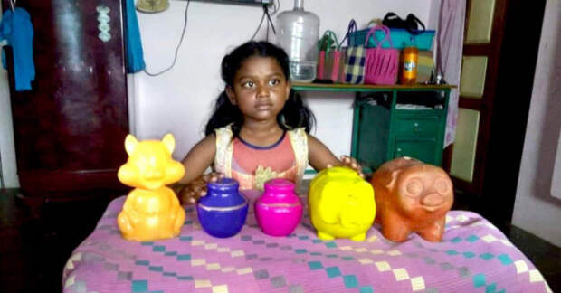 8-летняя девочка совершила добро, отдав все свои сбережения, и оно к ней вернулось