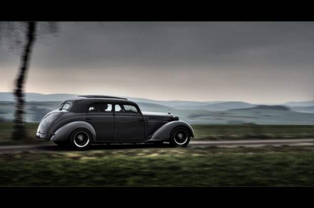 авто, хот-род, mercedes-benz