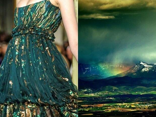 26 восхитительных платьев, будто вдохновленных самой природой