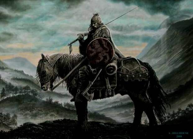 Типичный конный викинг. Ну чем не татарин?))) (Иллюстрация из открытых источников)