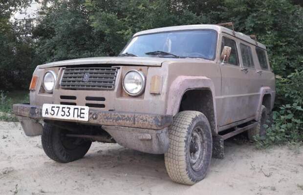 Уникальная машина советского умельца: самоделка в стиле Nissan Patrol