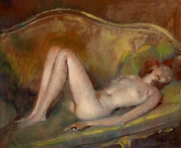 художник Жан-Габриэль Домерг (Jean-Gabriel Domergue) картины - 02