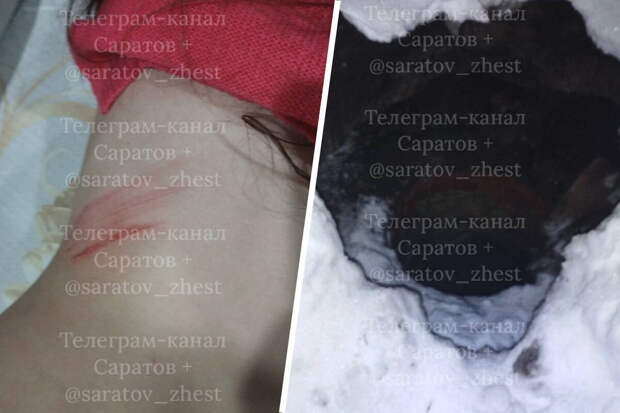 В Саратове ребенок провалился в открытый люк, заваленный снегом