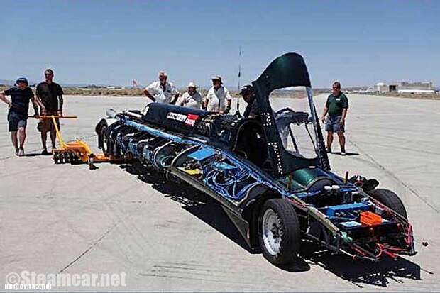 Рекорды скорости на пару авто, паровой двигатель