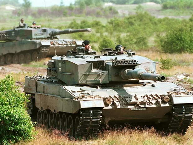 СМИ показали, что осталось от нового танка Leopard 2 после попадания русской ракеты