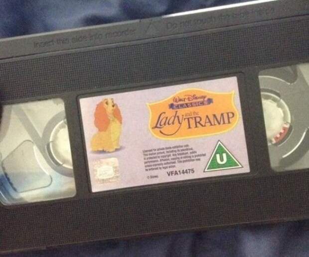 Having to rewind the entire film on VHS before being able to watch it.