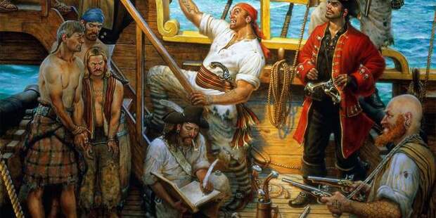 Чем корсар отличается от пирата и при чём тут копчёное мясо? История, Флот, Подборка, Пираты, Длиннопост