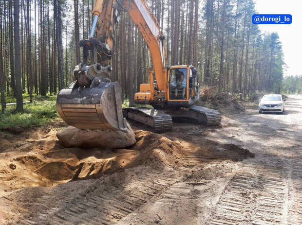 Дорожники оденут в асфальт участок между Яблоновкой и Приладожским