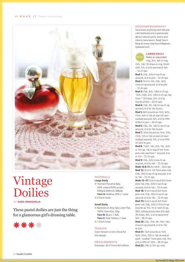 Inside Crochet №55 2014 - 紫苏 - 紫苏的博客 Inside Crochet №55 2014 - 紫苏 - 紫苏的博客