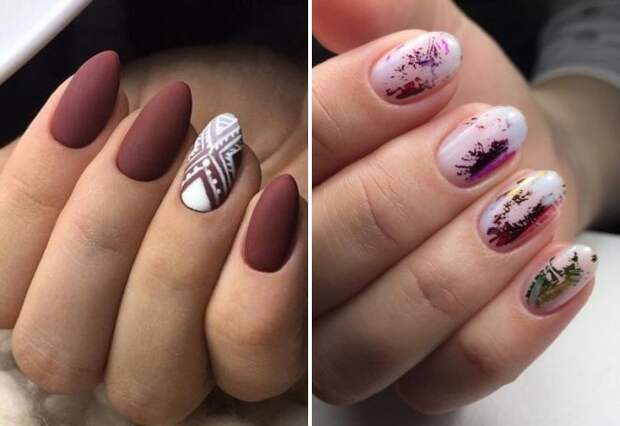 Шеллак на короткие овальные ногти 2019 Шеллак на короткие овальные ногти 2019