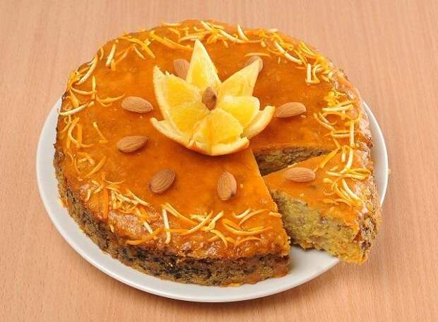 Кукурузный пирог с орехами/Фото: А. Соколов/BurdaMedia