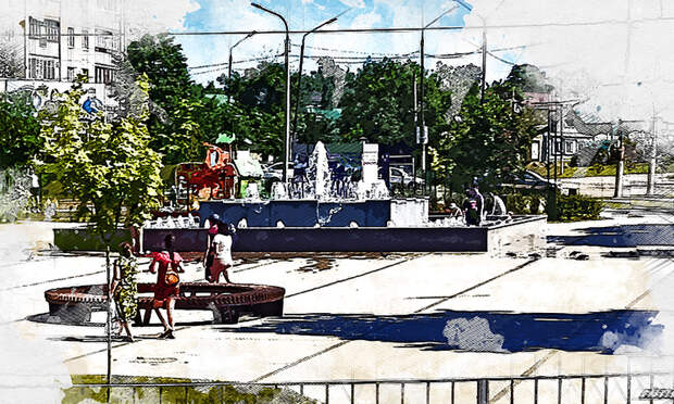 Мэрия Орла снова ищет деньги на ремонт фонтана на площади Содружества