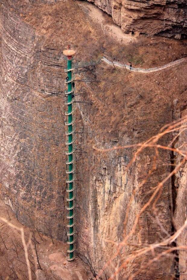 1. China : Spiral staircase