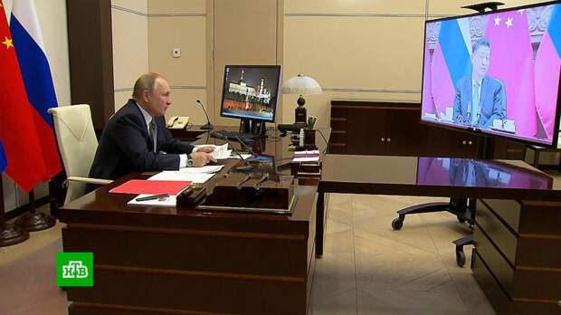 Помощник президента раскрыл подробности онлайн-переговоров Путина и Си Цзиньпина