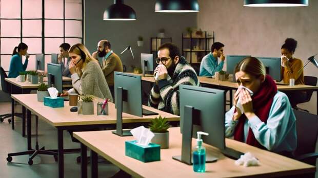 Барнаульцы ходят на работу больными, чтобы не получать копейки на больничном