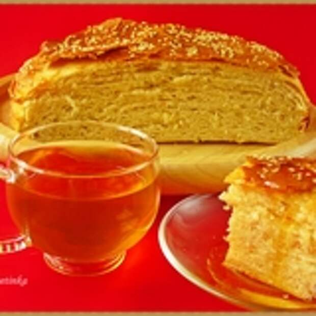 Йеменская слоеная лепешка с мёдом Bint al Sahn  (Дочь тарелки)