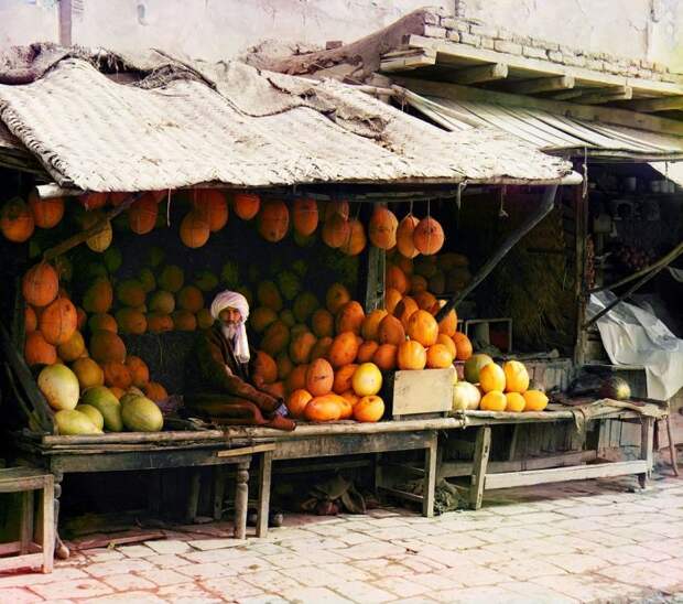 Продавец дынь в Самарканде| Фото: Sputnik Грузия.