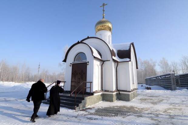 Барнаульский крематорий. 26 января 2015. Фото: Анна Зайкова, altapress.ru.