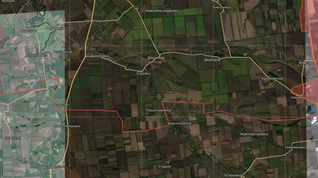 Российские войска отобрали у ВСУ крупный участок территории Днепропетровской области