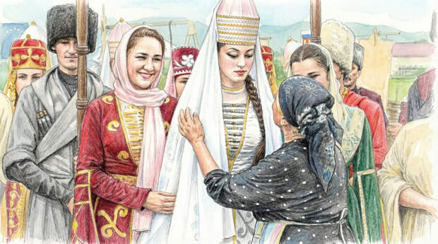 Свадебные обряды адыгов: от калыма до ритуального умыкания