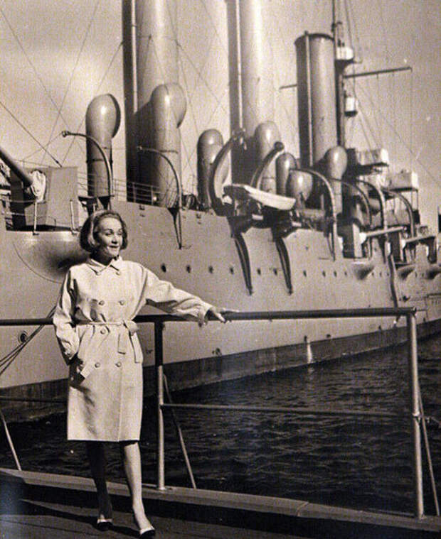 Марлен Дитрих в Ленинграде. Фото: ТАСС