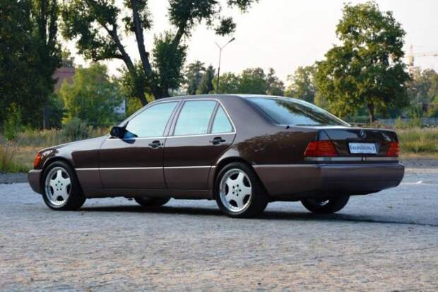 Mercedes W140 500SE 1992 Nutria с велюровым салоном