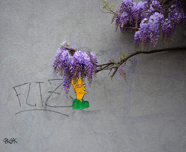 20. граффити, искусство, природа, стрит-арт, улица