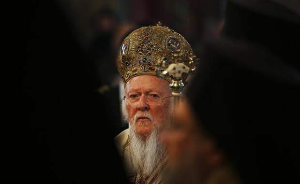 На фото: патриарх Константинопольский Варфоломей I