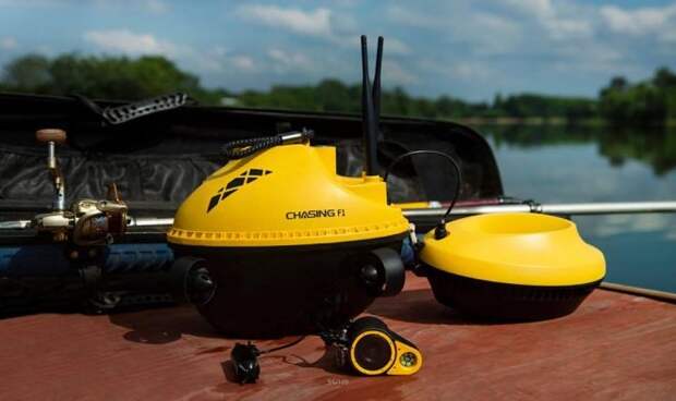 Надводный дрон для помощи рыбакам Fish Finder Chasing F1