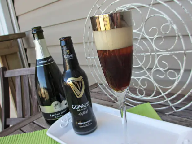 Брутальный коктейль: темное пиво и шампанское по-ирландски