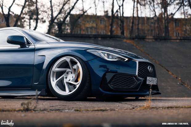 Кастомные диски, разработанные владельцем Infiniti Q60S