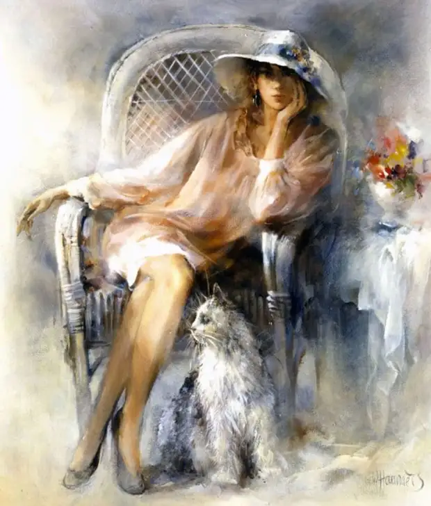 Художник Willem Haenraets. Когда несбывшееся зовёт нас…