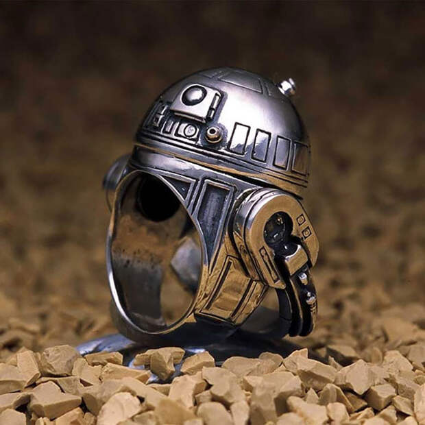 Кольцо-робот R2-D2