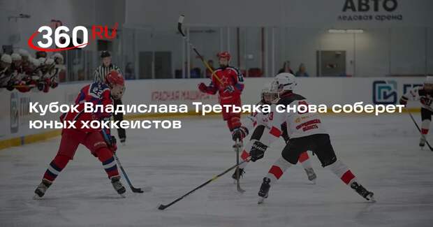 Кубок Владислава Третьяка снова соберет юных хоккеистов