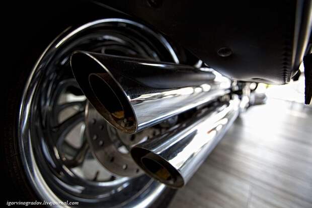 Мотоцикл Harley-Davidson крупным планом (28 фото)