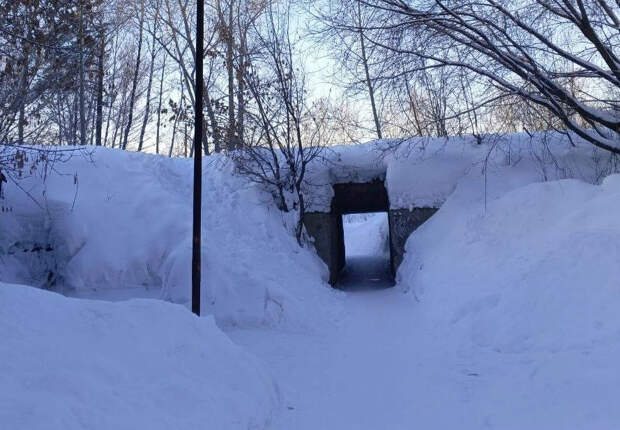В Новосибирске снова открыли старый проход под путями у микрорайона Звёздная