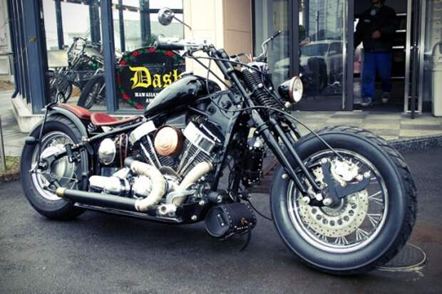 Фото бобберов на базе мотоцикла Yamaha XVS400 