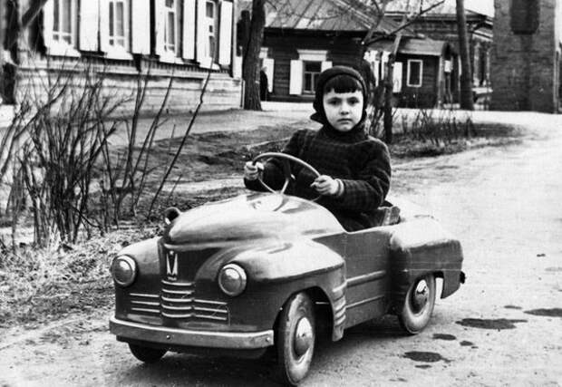 Педальные машинки. Мечта советского ребенка СССР, авто, дети, детство, игрушки