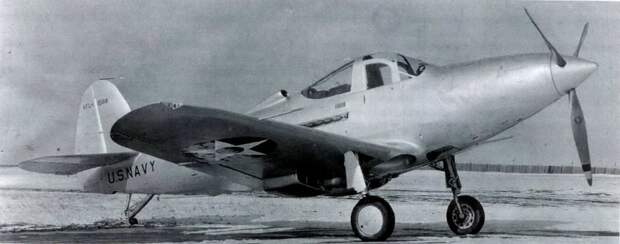 XFL-1 после переделки. Fiszer M., Gruszczyński J. Bell YFL-1 Airabonita // Lotnictwo. – 2008. – №3 - Флотская сестра «Эйракобры» | Warspot.ru