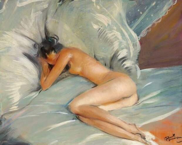 художник Жан-Габриэль Домерг (Jean-Gabriel Domergue) картины - 03