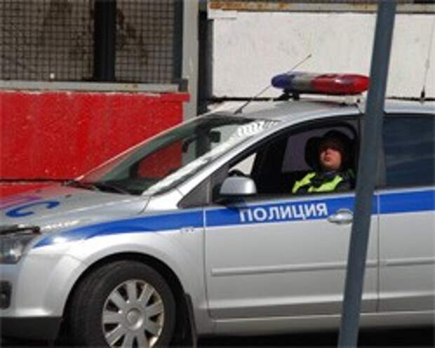 В Подмосковье подожгли две полицейские машины