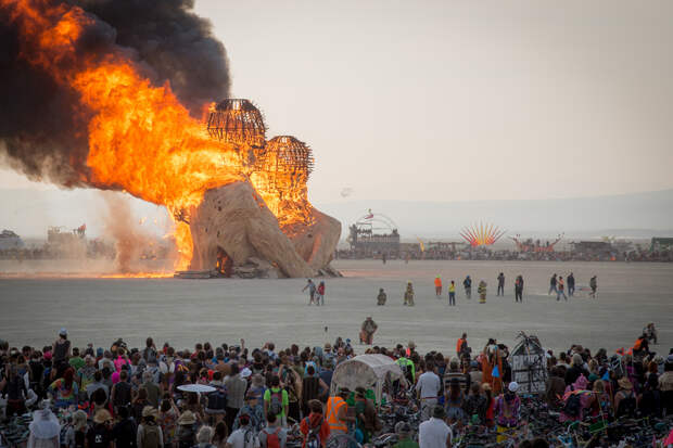 США. Невада. Пустыня Блэк-Рок. Во время фестиваля Burning Man 2014. (Gwen)