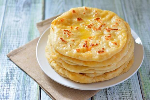 Рецепт хычины с сыром и картофелем